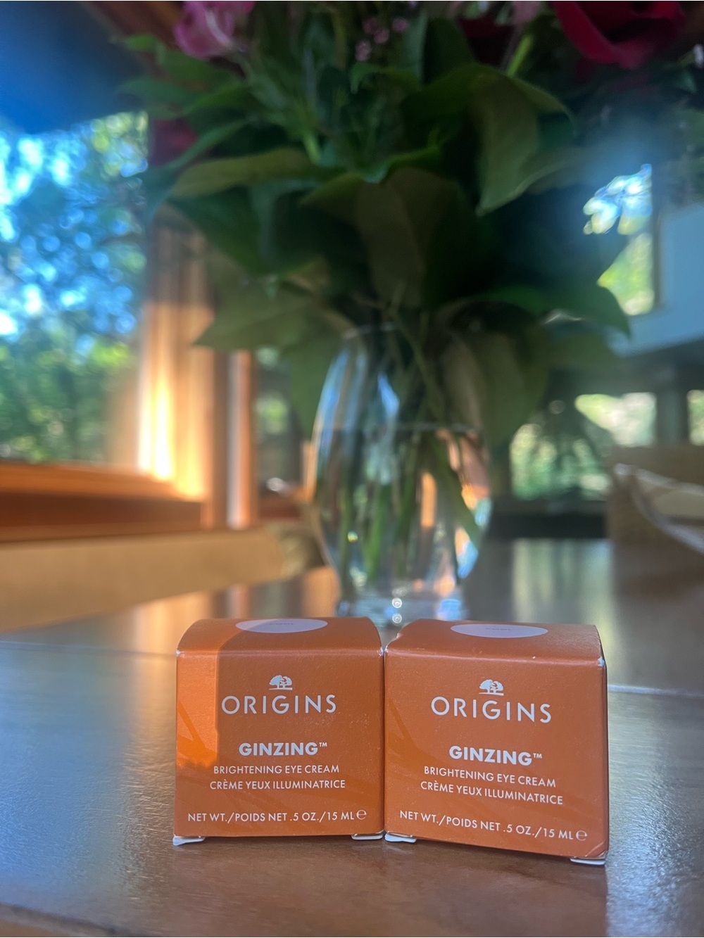 Two brand NEW Origins GinZing Brightening Eye Cream - Cool Full Size
